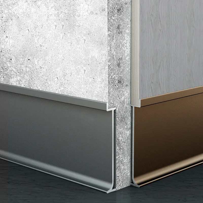 Wholesale Sleek Aluminum Wall Skirting Profile Manufacturer, Manufacturers