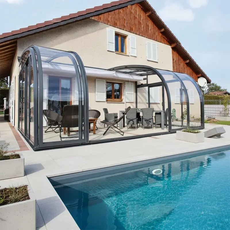 Wholesale Retractable Patio & Pool Sunroom Enclosure Manufacturer, Factories