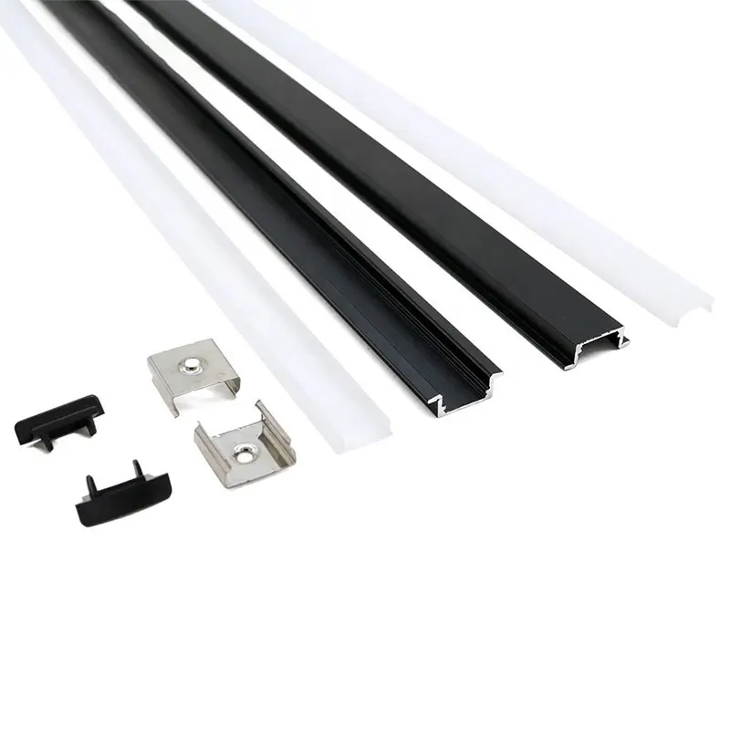 China Slim Black LED Strip Profile Manufacturer, Supplier