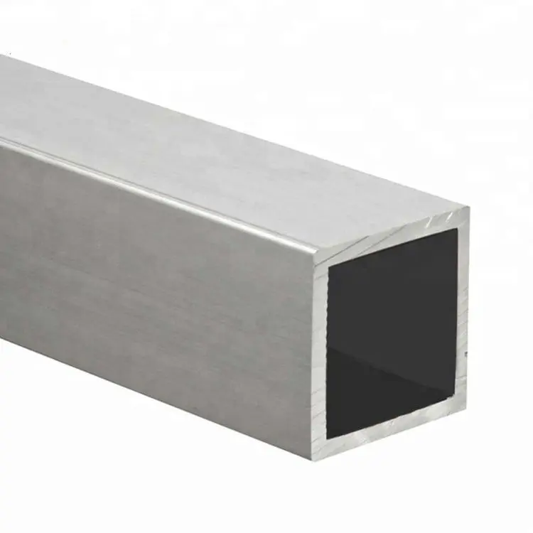 Wholesale Raw Silver Aluminum Square Rectangular Tube Manufacturers, Factories