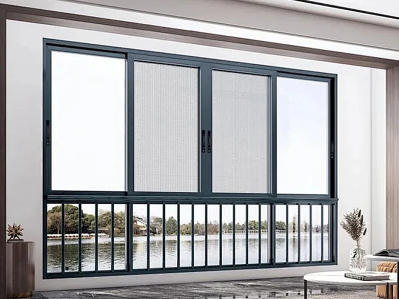 Aluminum Window Frame For Residential Commercial Buildings detail 3