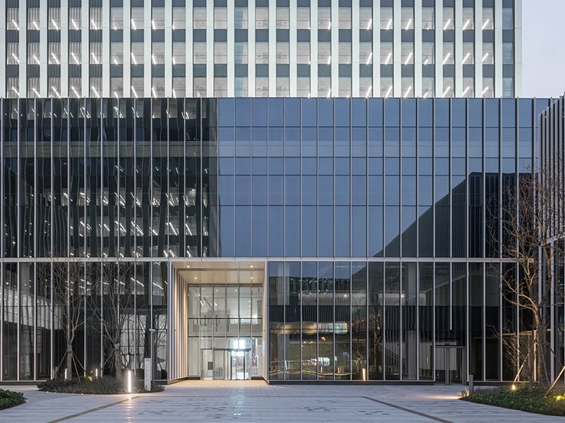 Aluminum Profile for Modern Glass Curtain Wall Facades detail 3