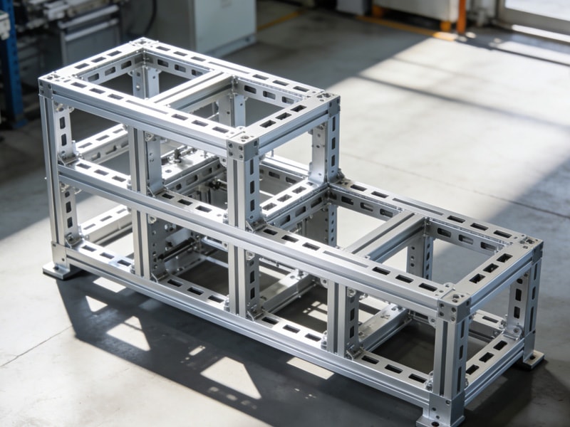 Multi-Slot Industrial Aluminum Profile for Equipment Framing & Guards detail (1)