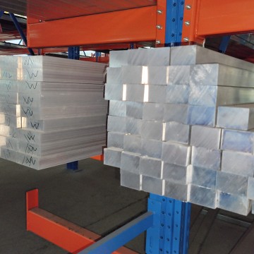 6063 Solid Square Aluminum Bar for industrial structural applications