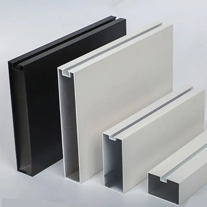 China Aluminum U-Baffle Ceiling Profiles Suppliers, Factories