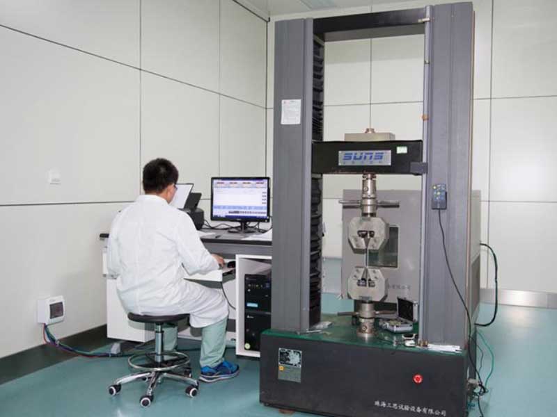 Tensile strength test for aluminum profiles mechanical properties