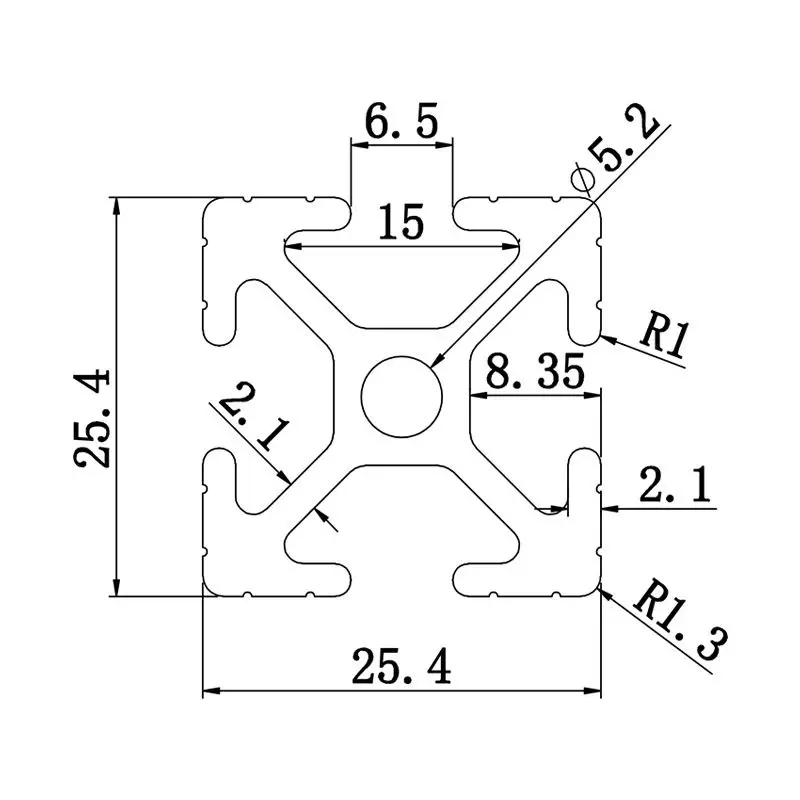 China Industrial 2540 Aluminum Extrusion Profile Manufacturer, Factory