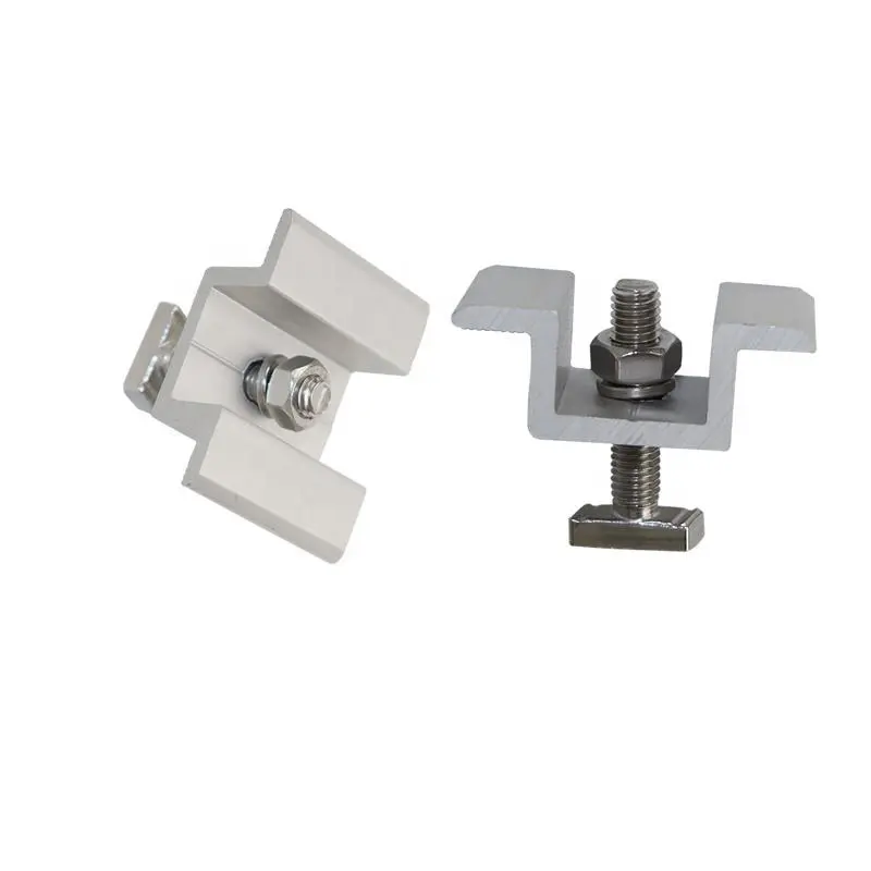 China Solar Panel Mid Clamp & Mounting Rail Kit Manufacturer, Manufacturers