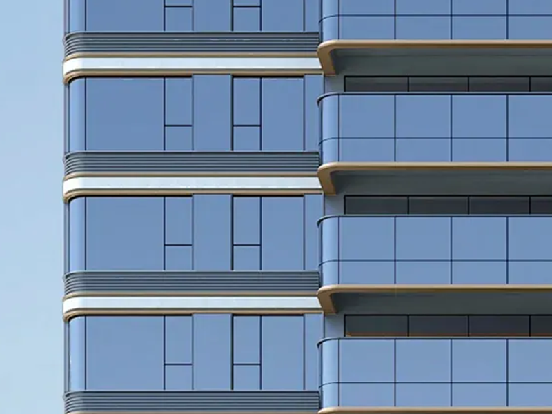 Modern Glass Curtain Wall 2