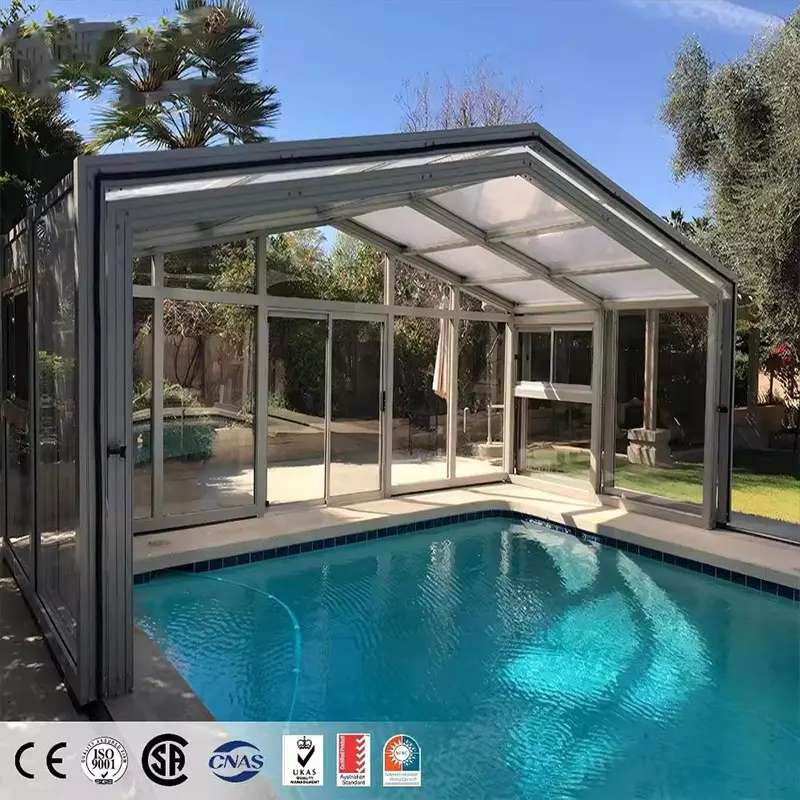 China Modern Retractable Outdoor Sunroom Manufacturer, Factories