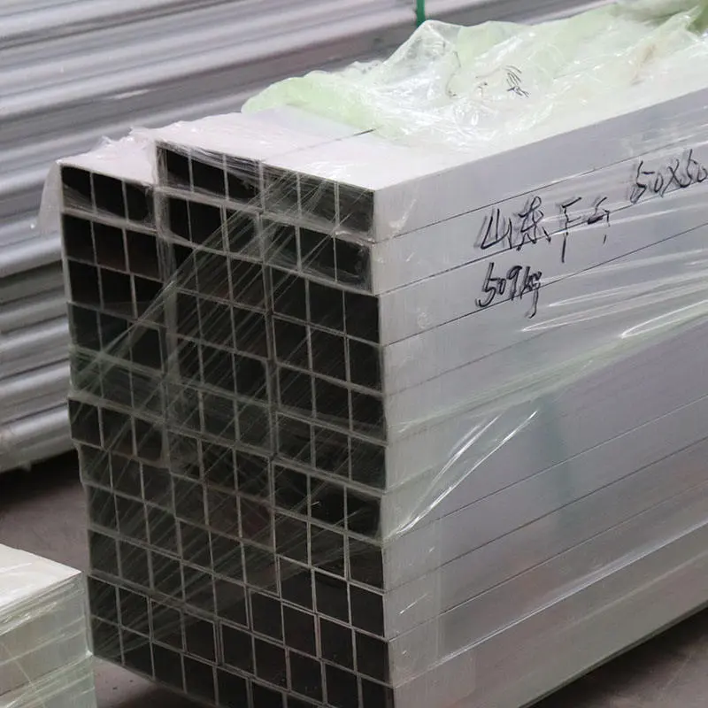 Wholesale 6063 Raw Aluminum Square & Rectangular Tube Supplier, Factory
