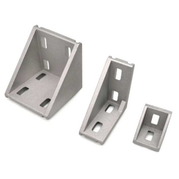 Die Cast Aluminum Angle Bracket for heavy structural support