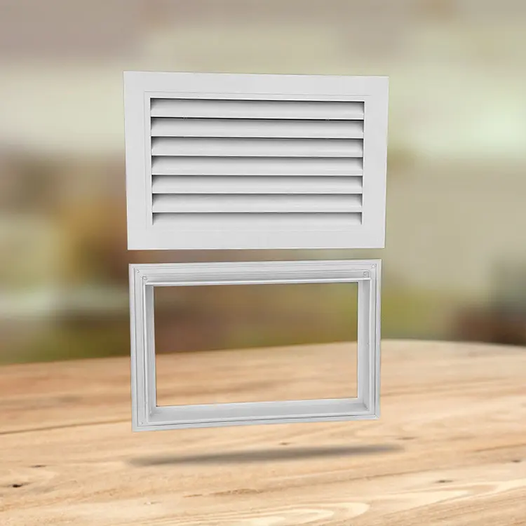 China Aluminum Return Air Vent Louver Grille Suppliers, Factory