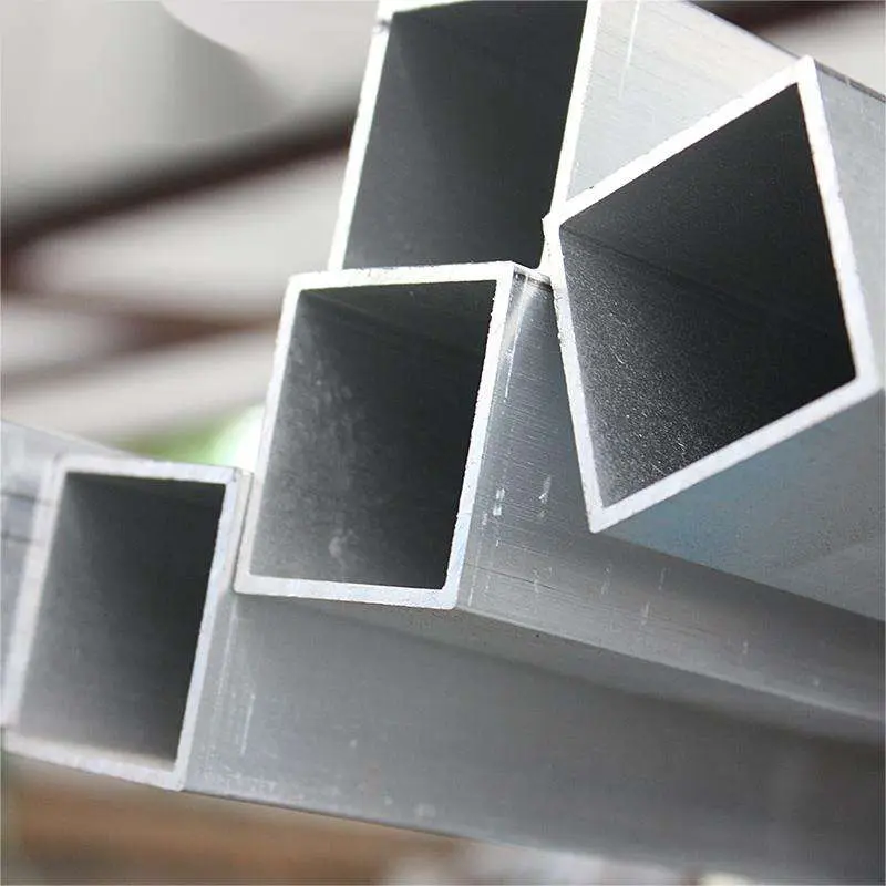 Wholesale Raw Silver Aluminum Square Rectangular Tube Manufacturers, Factories