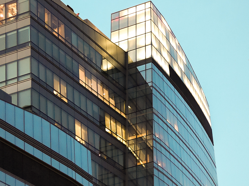 Modern Glass Curtain Wall 1
