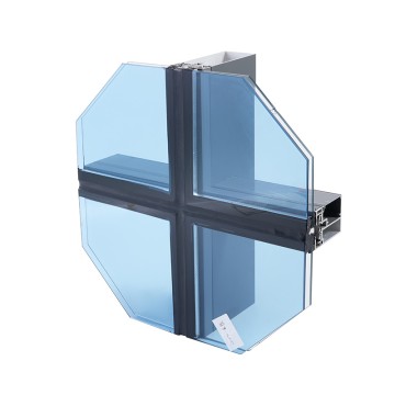 Customized Aluminum Profile for Modern Glass Curtain Wall systems