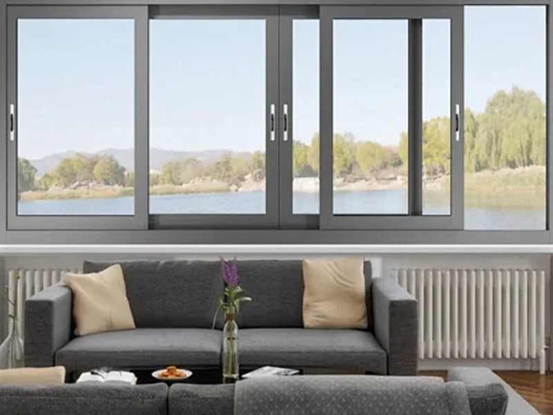 Aluminum Window Frame For Residential Commercial Buildings detail 5