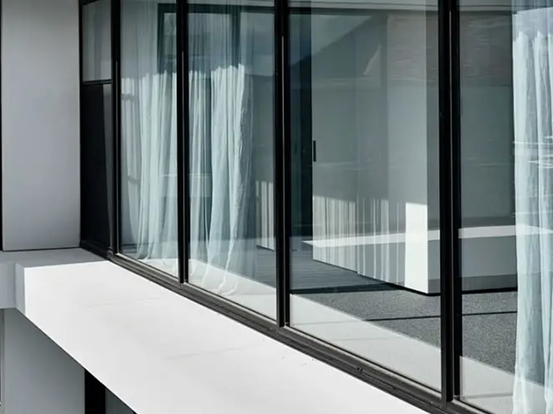 Aluminum Window Frame For Residential Commercial Buildings detail 2