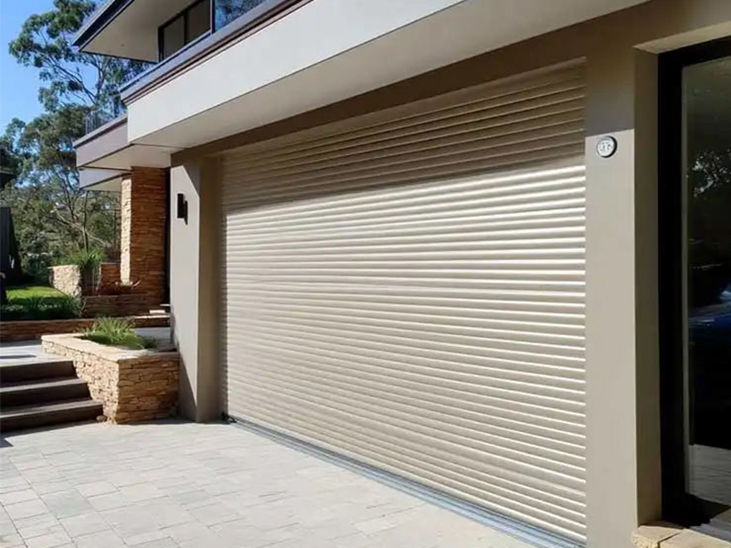 Aluminum roller shutter application field demonstration