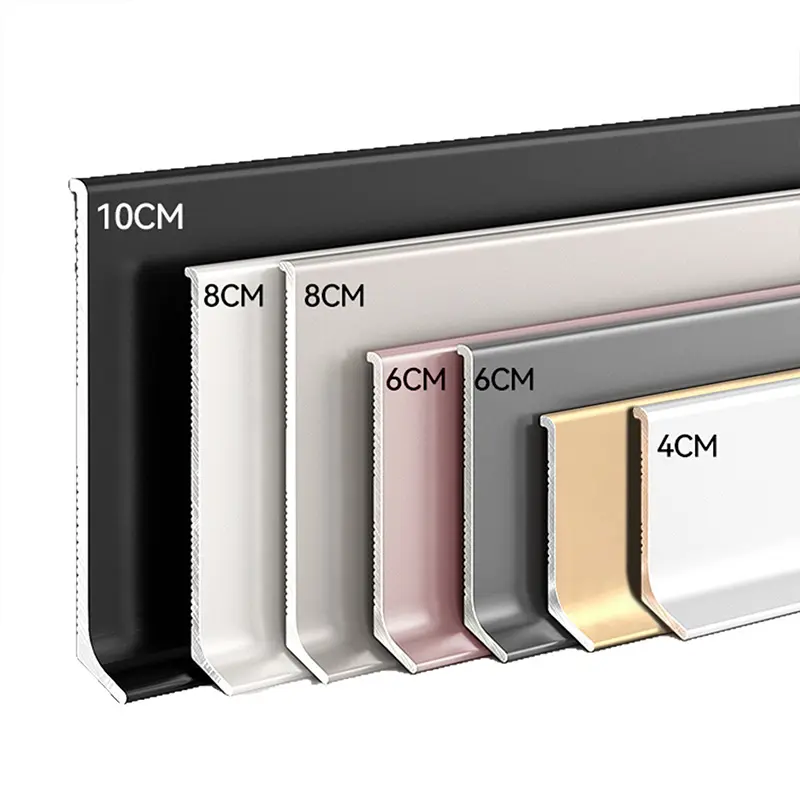 Wholesale Customizable Premium Aluminum Skirting Board Profiles - Top China Suppliers & Factory for Modern Interiors Suppliers, Factory
