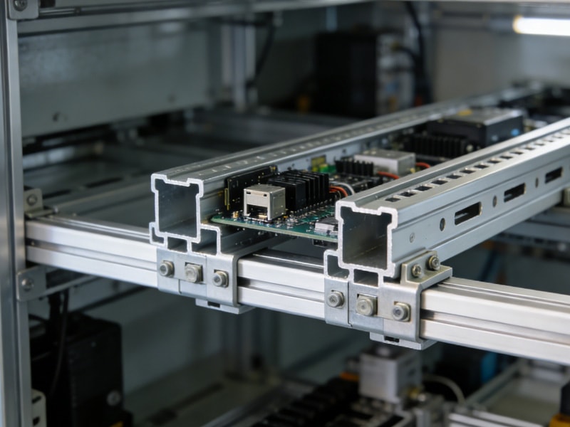Multi-Slot Industrial Aluminum Profile for Equipment Framing & Guards detail (4)