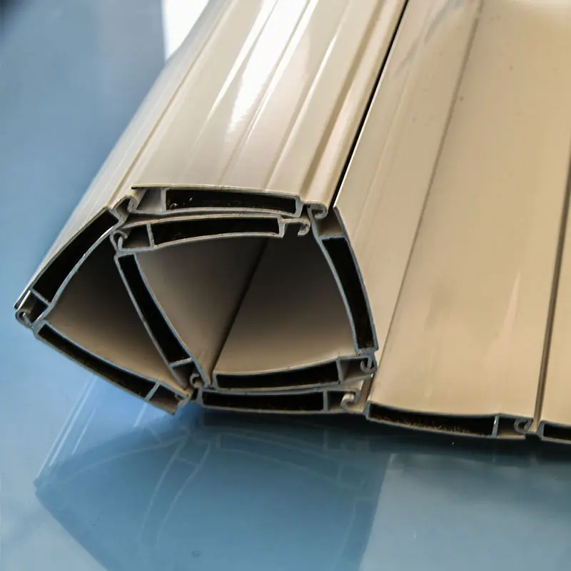 Wholesale 6063 Thermal Insulated Hollow Aluminum Roller Shutter Slat Profile For Garage & Window Supplier, Suppliers