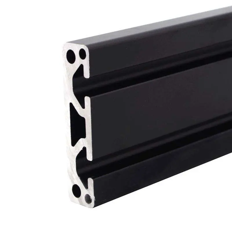 Wholesale Black & Silver T-Slot Aluminum Extrusions Suppliers, Factory