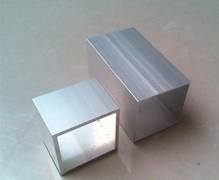 Wholesale Raw Silver Aluminum Square Rectangular Tube Manufacturers, Factories
