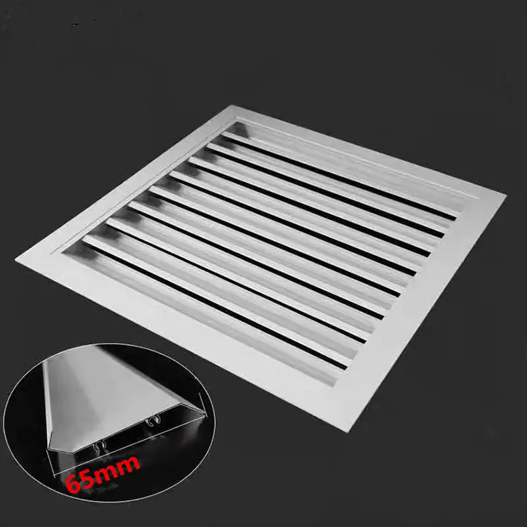 China Aluminum Fixed Air Vent Louver Grille Manufacturer, Suppliers