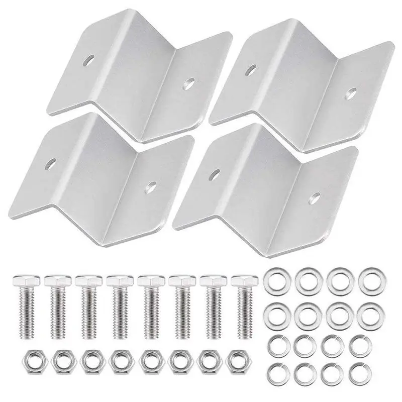 China Flat Roof Solar Panel Z Brackets Kit Supplier, Factories