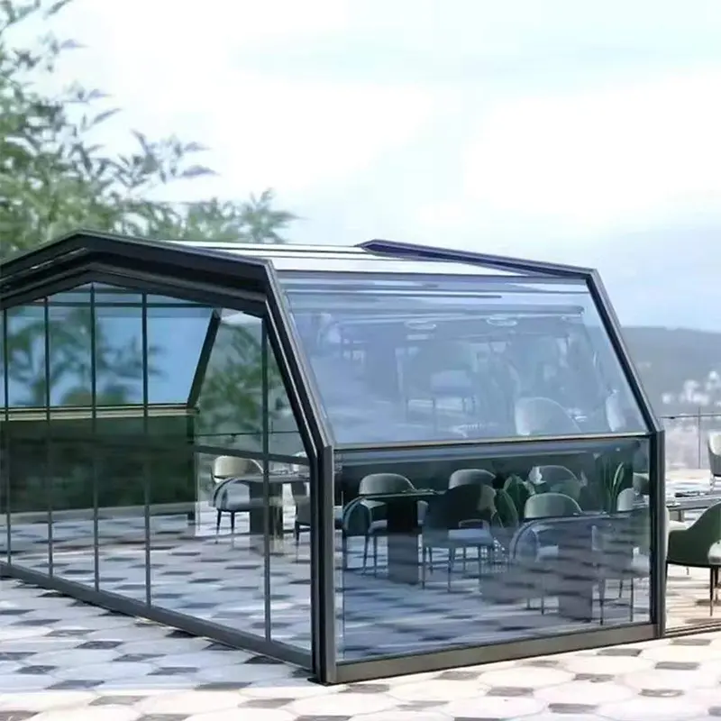 China Modern Retractable Outdoor Sunroom Manufacturer, Factories