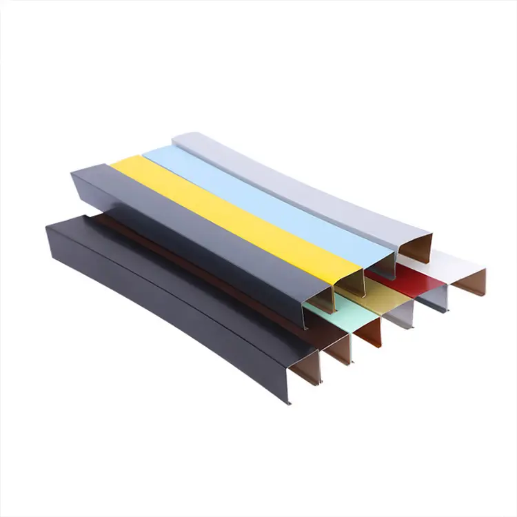 Wholesale Wood Grain Aluminum U-Baffle Ceiling Suppliers, Factories