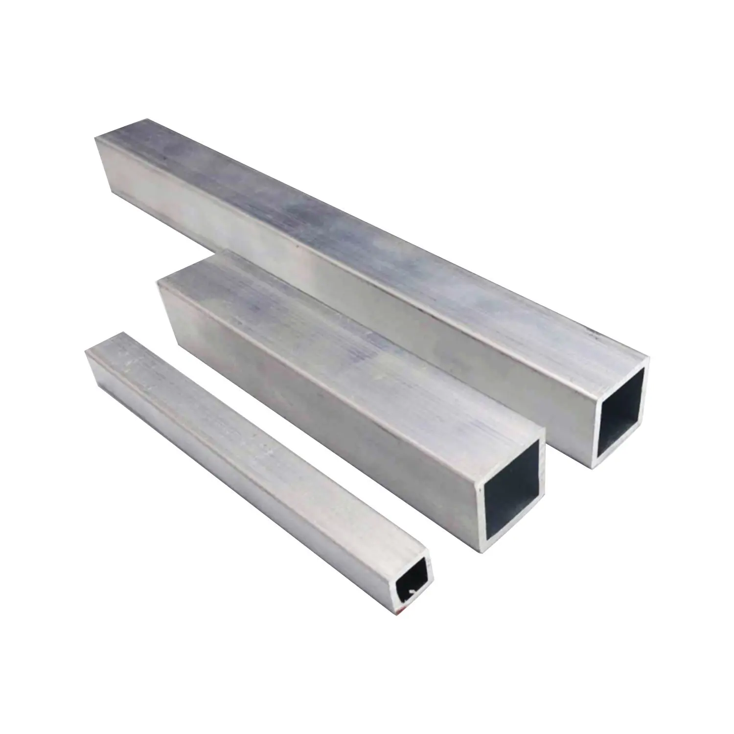 Wholesale Raw Silver Aluminum Square Rectangular Tube Manufacturers, Factories