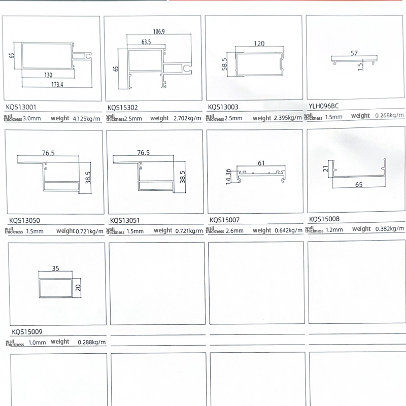 Curtain Wall Aluminum Profile