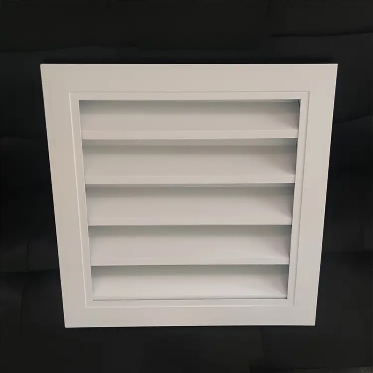 China Aluminum Fixed Air Vent Louver Grille Manufacturer, Suppliers