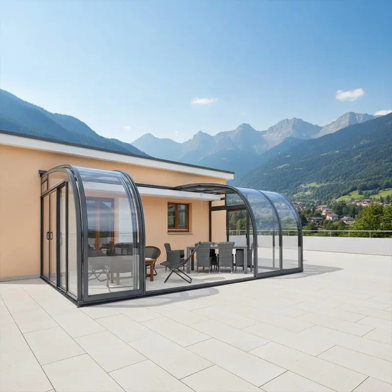 Wholesale Retractable Patio & Pool Sunroom Enclosure Manufacturer, Factories