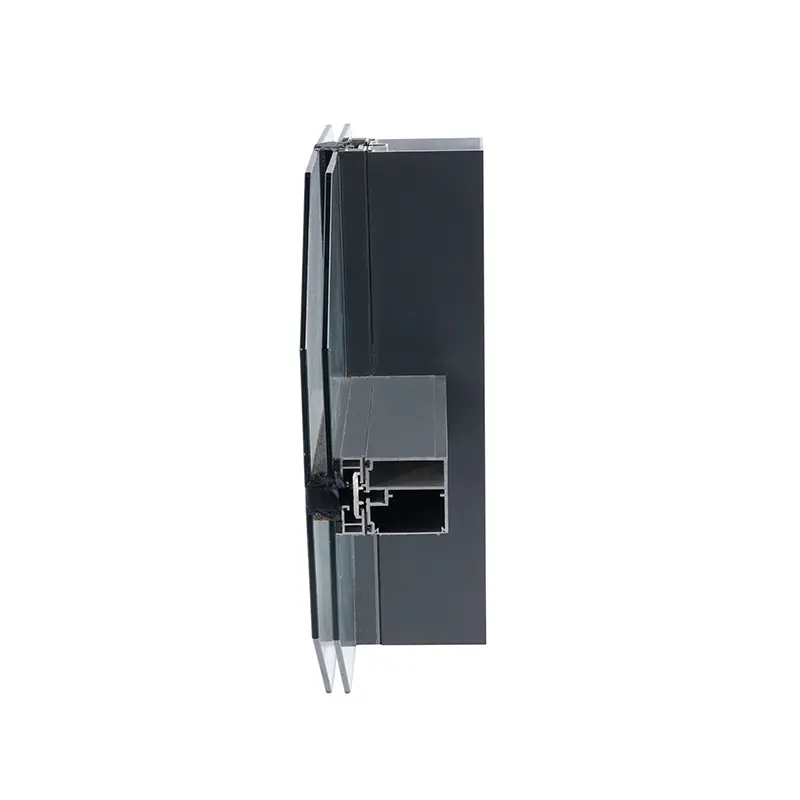 China Suppliers Factory Sleek Durable Aluminum Profile for Invisible Frame Glass Curtain Wall System