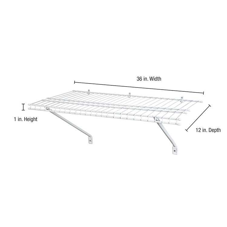 DIY Home Metal Wardrobe Design Closet System Wire Shelf Closet for Home Organization