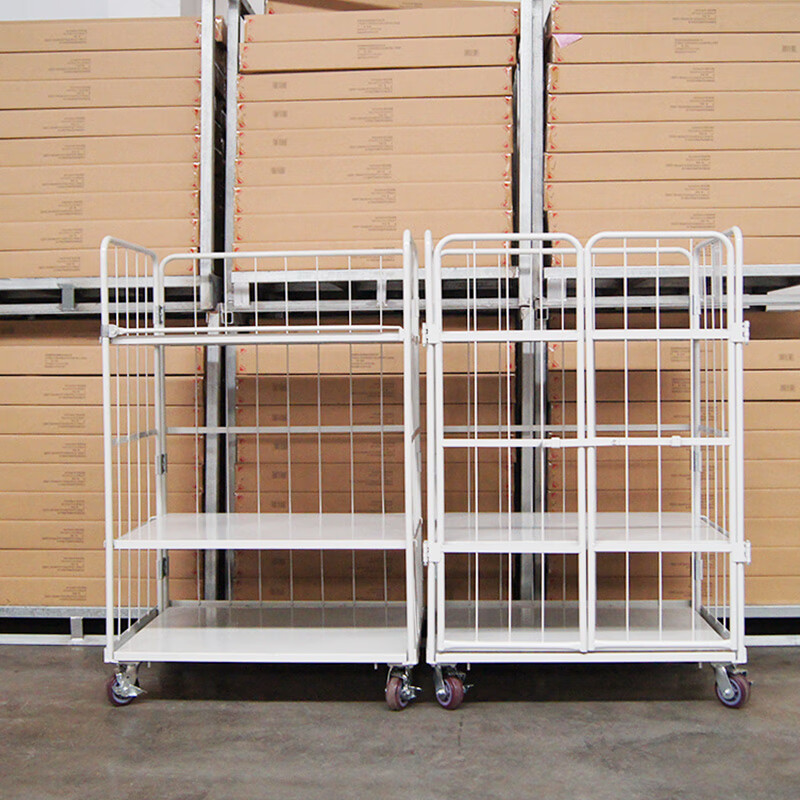 Popular Customized Laundry 3 Sided Roll Cage Roll Container for Logistics