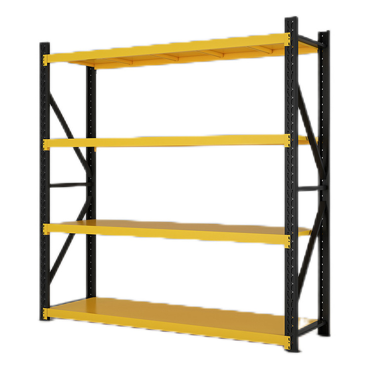 Medium Duty Metal Boltless Warehouse Rack Storage Shelves Racking System