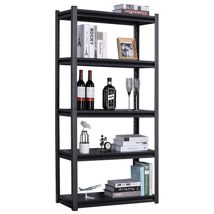 Custom Angle Steel Warehouse Storage Boltless Garage Shelving With Mdf Board