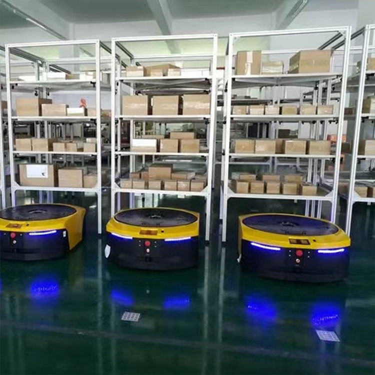 Intelligent Warehouse Automatic Guided Vehicle Mobile Shelf Agv Rack