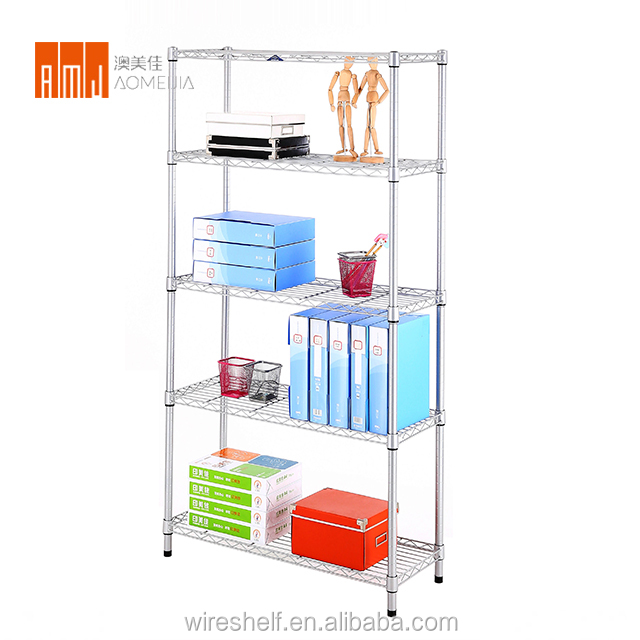 5 Tier Rack Holders Living Room Garage Spare Parts Storage Shelves