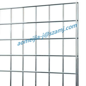 Custom Design Size Metal Display Rack Assembly Wire Mesh Gridwall Panels