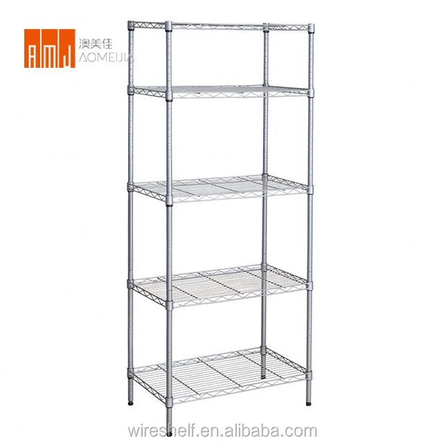 5 Tier Rack Holders Living Room Garage Spare Parts Storage Shelves