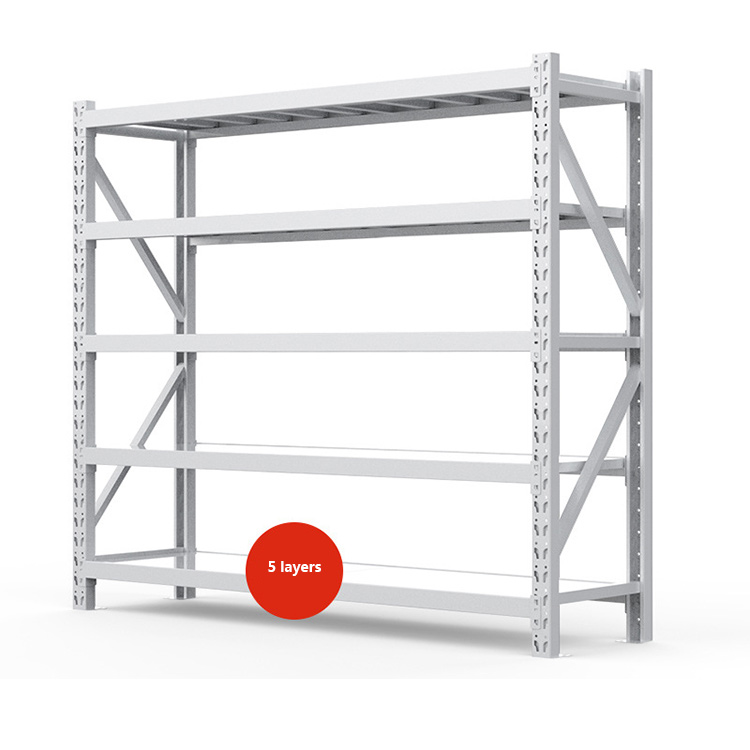Factory Made Metal Industrial Metal Stacking Racking System Warehouse Shelving