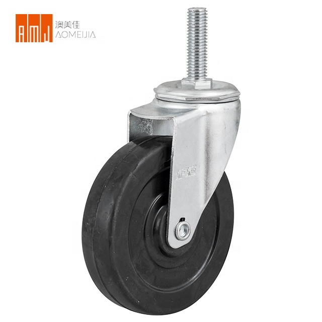 3 Inch Rubber Caster for Wire Shelving Use