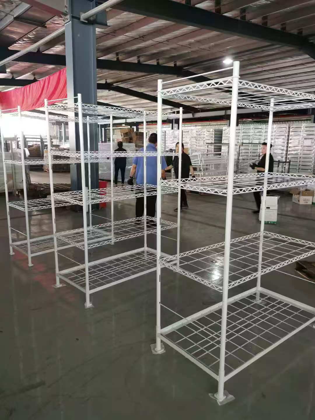 Multi-layer Metal Carbon Steel Vegetables Plant Hydroponic Growing Rack  System for Agricultural Greenhouses