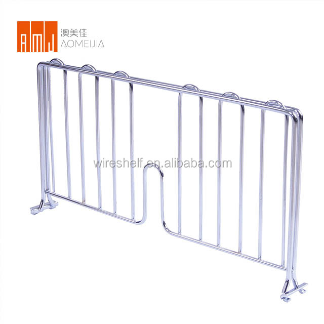 Chrome Wire Shelf Dividers