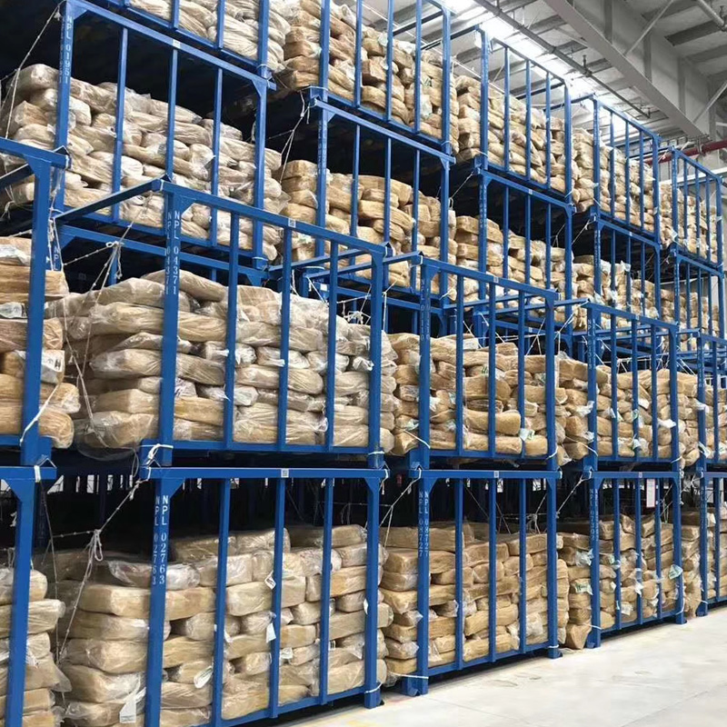 Heavy Duty Warehouse System Detachable Metal Fabric Stacking Racks Shelves